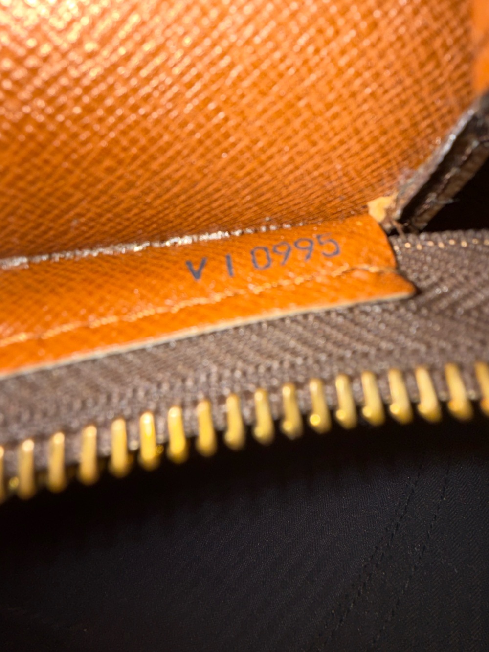 Louis Vuitton Monogram Babylone Canvas Leather Bag Tote in Brown and Tan VI0995 - Picture 12 of 12